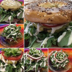 Breakfast Sammie Breakdown  at Blue Sage Vegan Bistro in Little Rock