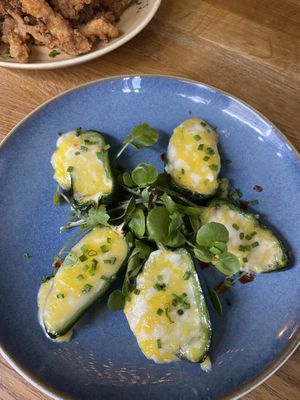 Jalapeño Poppers at Veggie Republic in Liverpool