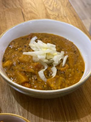 Tarka dahl at Veggie Republic in Liverpool