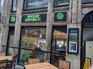Exterior at Veggie Republic in Liverpool