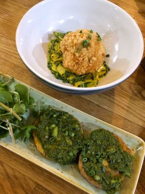 Very tasty but too small portions for £5+ at Veggie Republic in Liverpool