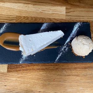 New york cheesecake   at Veggie Republic in Liverpool