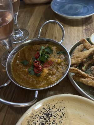 Butter chicken  at Veggie Republic in Liverpool