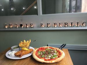   at Veggie Republic in Liverpool