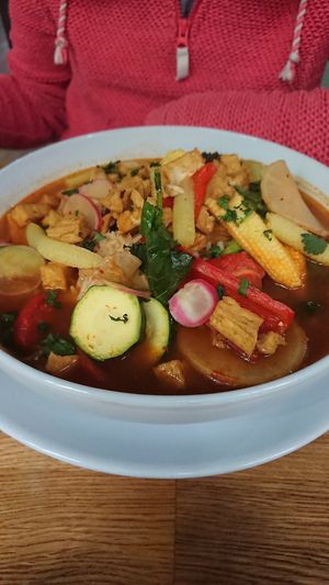 Jungle curry at Veggie Republic in Liverpool