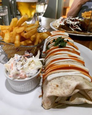 Burrito  at Veggie Republic in Liverpool