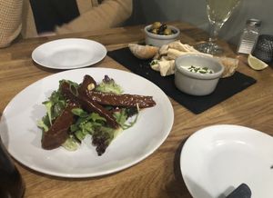 Starters at Veggie Republic in Liverpool