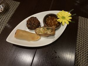 Appetizers  at Dapur in Zurich