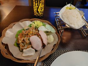 Gado Gado with Tempeh at Dapur in Zurich