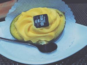 Mango Sorbet at Dapur in Zurich