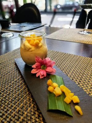 Jackfruit ice-cream at Dapur in Zurich