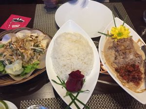 Main course at Dapur in Zurich