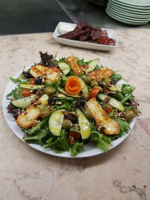 Halloumi Salad at Café Garrett by Ohana in Lisbon