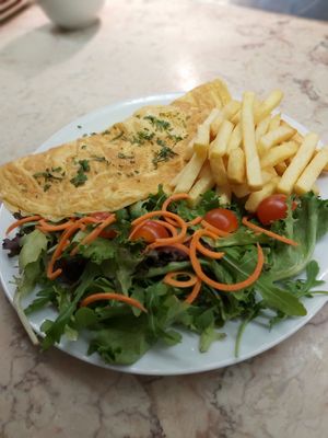 Cheese Omlet at Café Garrett by Ohana in Lisbon