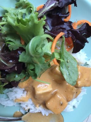 Tofu masala  at Café Garrett by Ohana in Lisbon