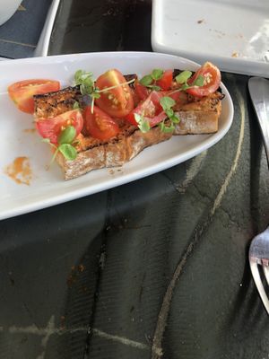Bruschetta at Boca Bistro in Saratoga Springs