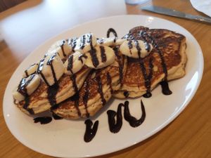 Crepes banana chocolate at Veganbites - Sahara Ave in Las Vegas