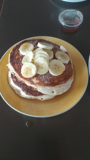 These are those pancakes at Veganbites - Sahara Ave in Las Vegas