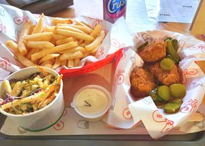 Faux chicken pack at Bambams  in Reservoir