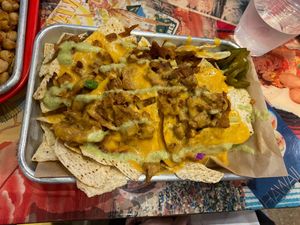 Nachos at Tiki Loco in Dallas