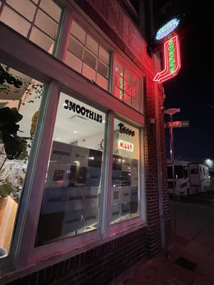 Outside  at Tiki Loco in Dallas