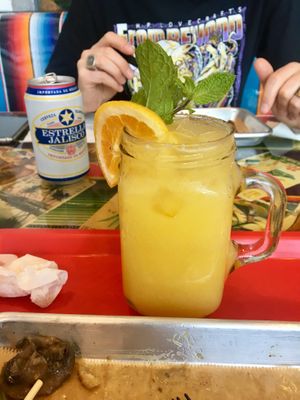 Mimosas  at Tiki Loco in Dallas