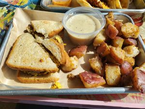 Smothered Breakfast at Tiki Loco in Dallas