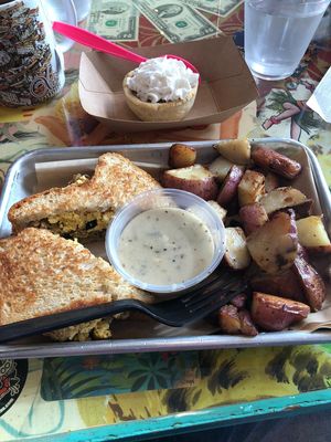 Yummy brunch at Tiki Loco in Dallas