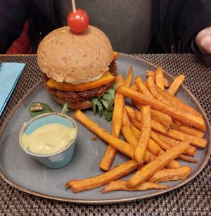 Burger at Emmels Dinkelrind in Neuberg