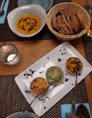 Vorspeise at Emmels Dinkelrind in Neuberg