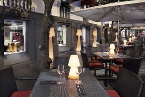 Terrace at El Burladero in Sevilla
