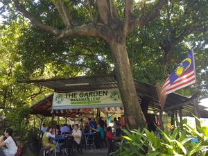 Front of the store  at The Garden Banana Leaf in Penang