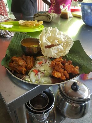 Delicious set lunch! at The Garden Banana Leaf in Penang