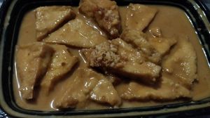 Peanut tofu at ChuChai in Montreal