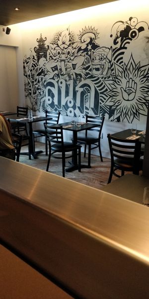 Tables at ChuChai in Montreal