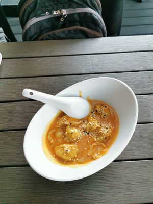 Peanut butter dumplings at ChuChai in Montreal