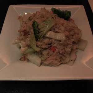 Riz frit aux légumes variés avec extra "poulet" at ChuChai in Montreal