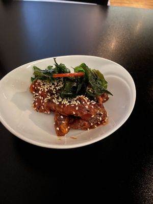 Crispy mushrooms  at ChuChai in Montreal