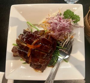 Crispy duck  at ChuChai in Montreal