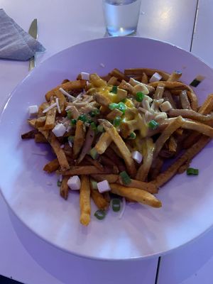 Poutine- delicious!!  at Nooch in Windsor