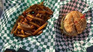BIG MOCK & Cajun fries  at Nooch in Windsor