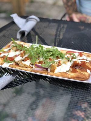 A special for the day, buffalo chicken flatbread   at Nooch in Windsor
