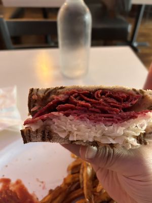 Reuben- just perfect !  at Nooch in Windsor