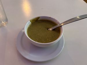 Soup was so so.  Potato base but was a bit too salty   at Nooch in Windsor