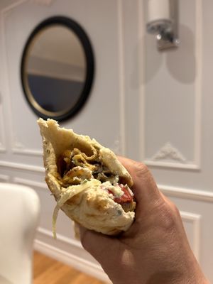Brought gyro homee  at Nooch in Windsor