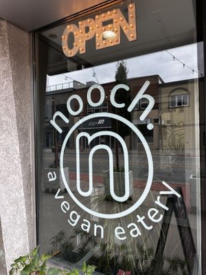 Sign  at Nooch in Windsor