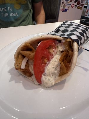 Seitan wrap  at Nooch in Windsor