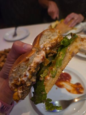 Angry Mum burger at Nooch in Windsor