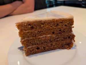 Carrot cake at Nooch in Windsor