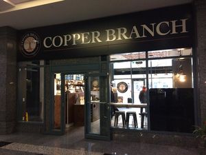 View from inside the building at Copper Branch in Ottawa